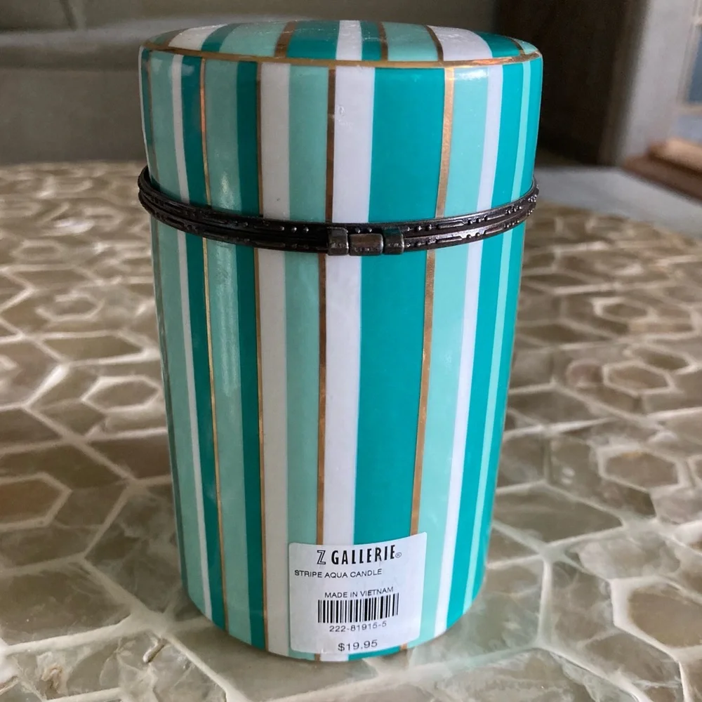 NEW! Z Gallerie matching candle and box set